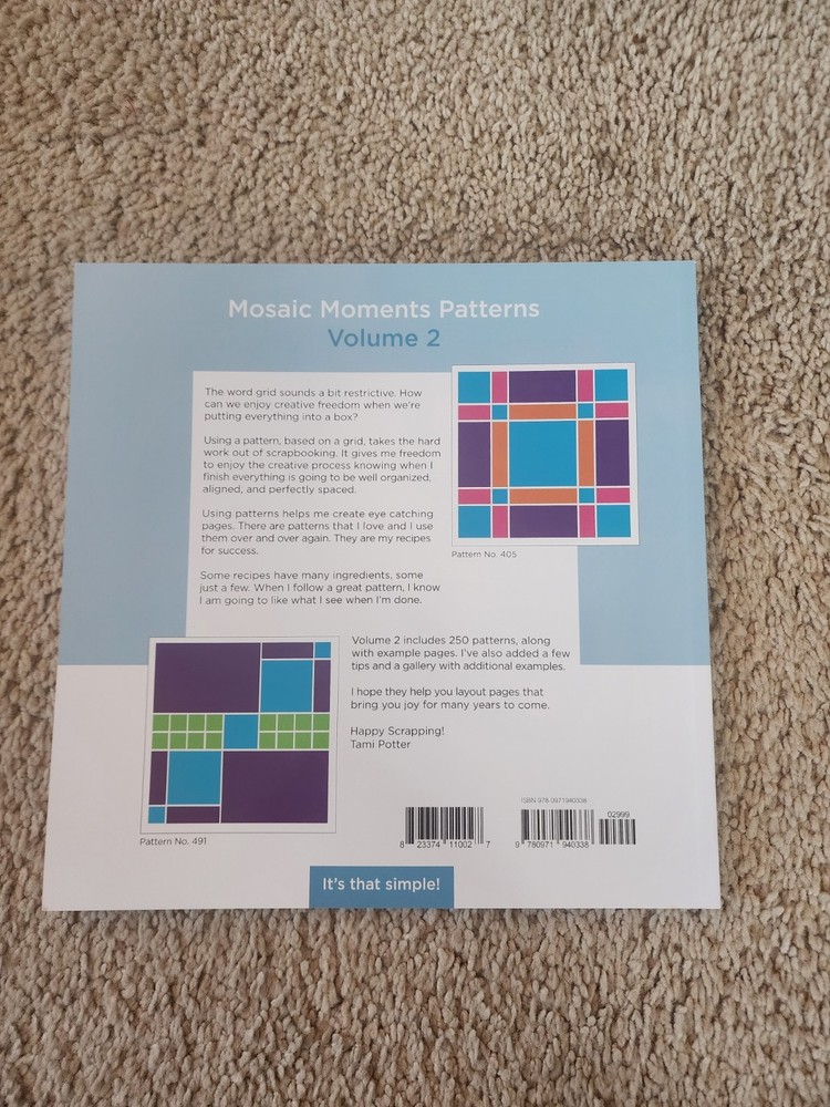 Mosaic Moments Pattern Book Volume 2