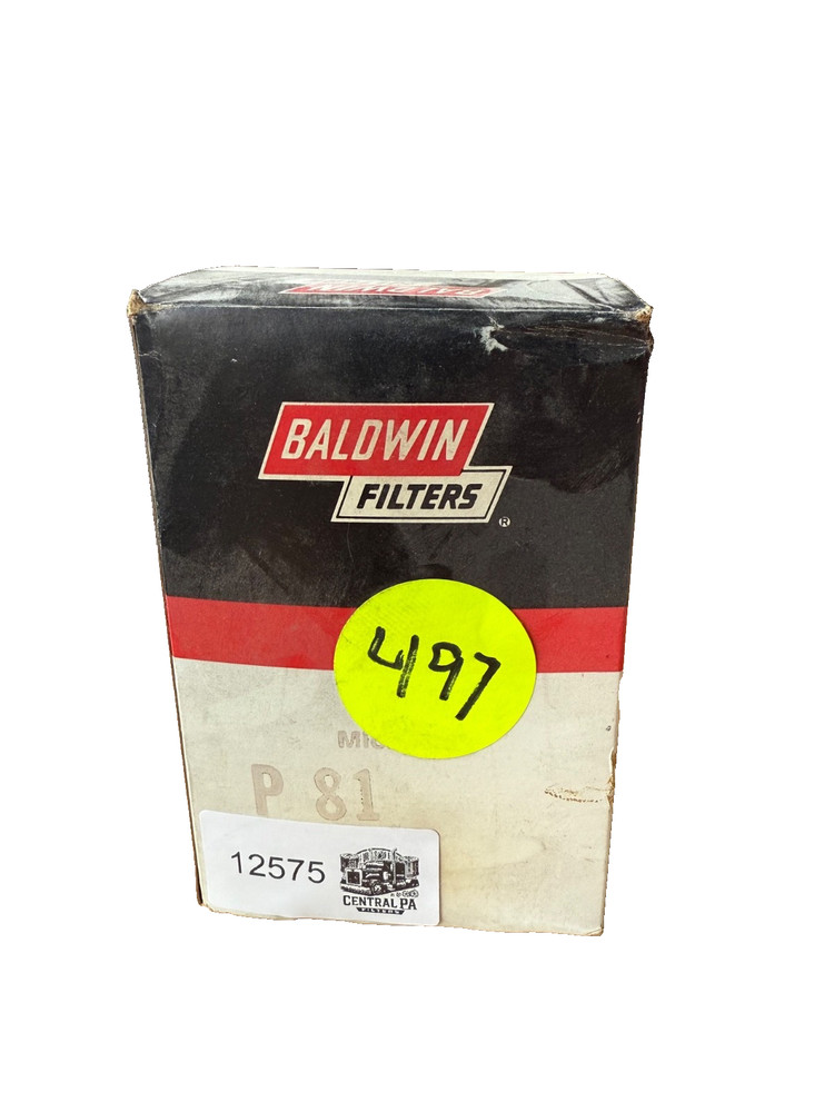 Baldwin Oil Filter P81 **NOS**