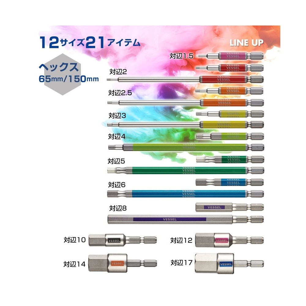 GSH040L GO-SAI Bit (Color Coded)