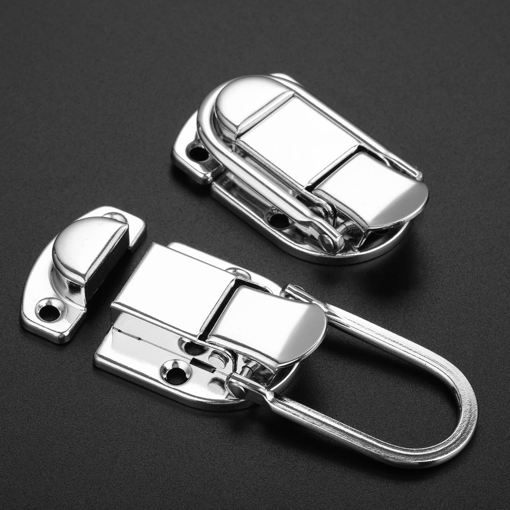 Iron Fastener Toggle Latch Catch Lock Cabinet Boxes Case Chest Suitcase Hardware