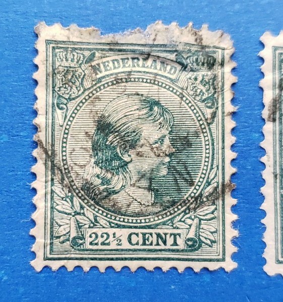 Netherlands Stamps, Scott 47, 47a Used