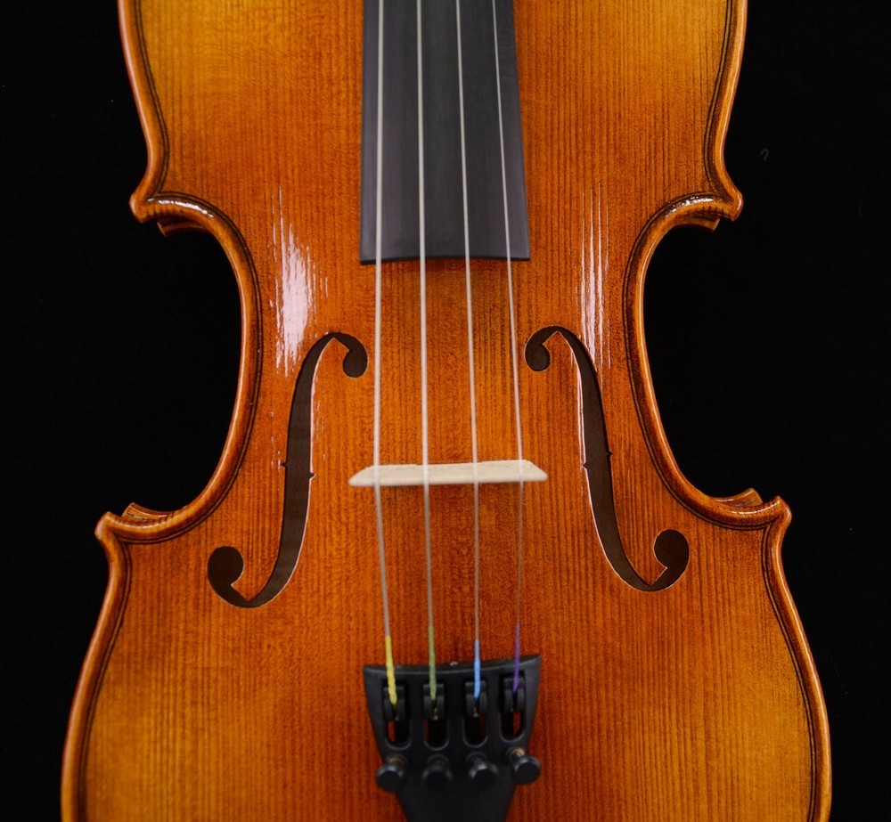 Nicely Hand Made 1/2 Violin 1-PC Back Loud Tone