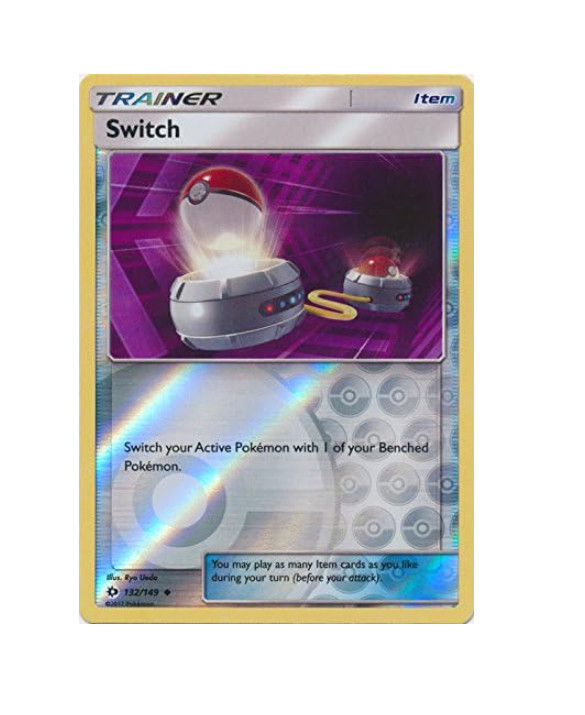 Pokemon - Switch - 132/149 - Reverse Holo - Sun & Moon - NM/M