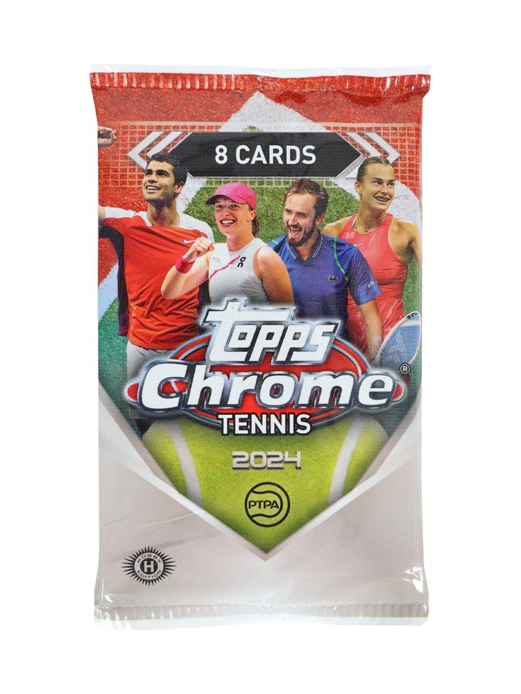 2024 TOPPS CHROME TENNIS HOBBY BOX