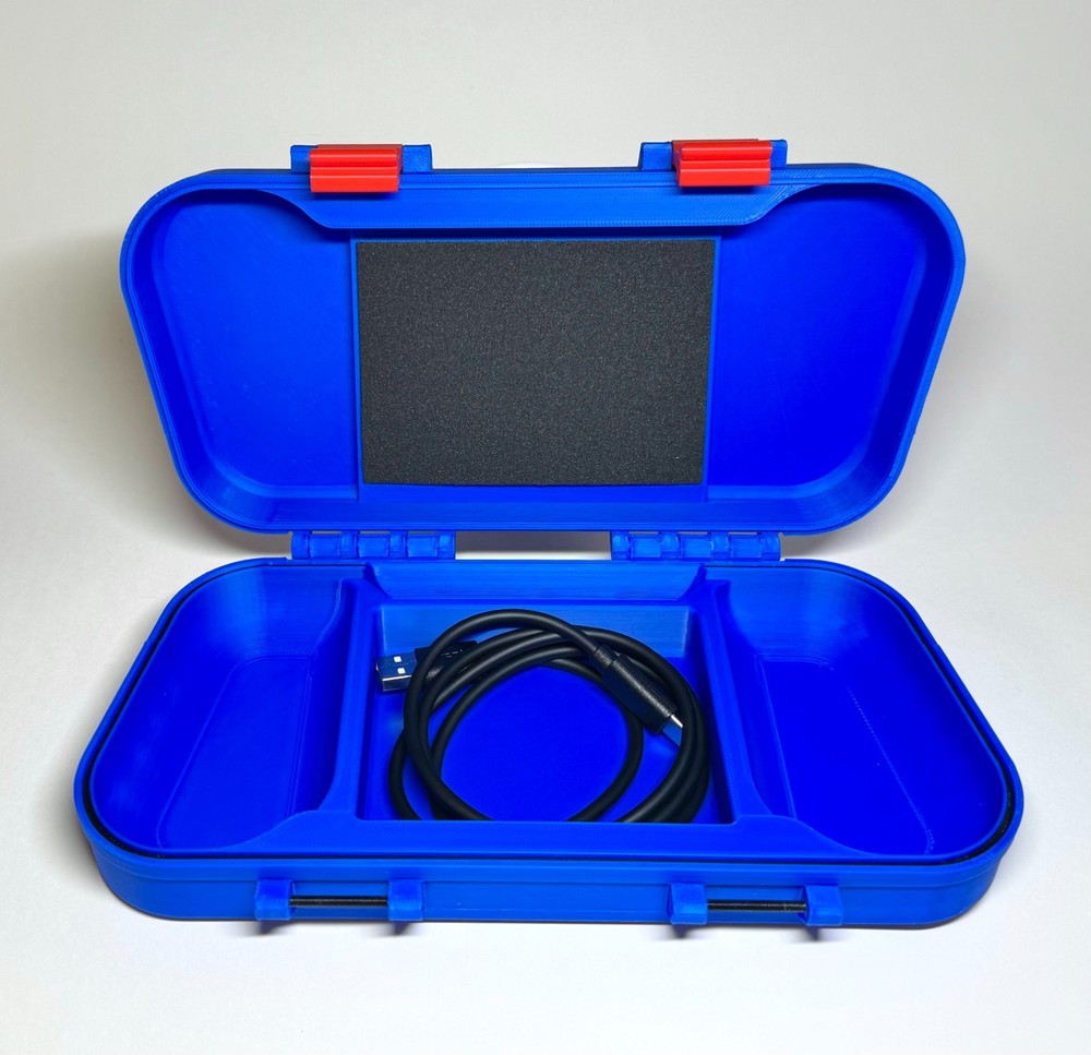 Custom Case for Retroid Pocket 6 & Official Grip: Protective RP6 Console Storage