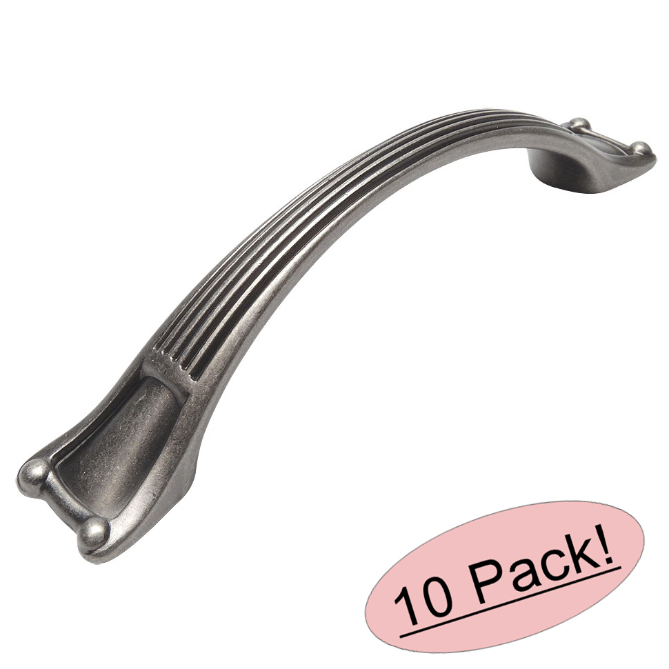 *10 Pack* Cosmas Cabinet Hardware Weathered Nickel Handle Pulls #9566WN
