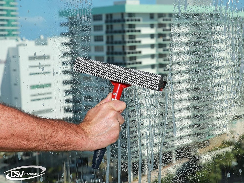 Window Squeegee for Cleaning, Window Cleaner Tool for Car Windshield