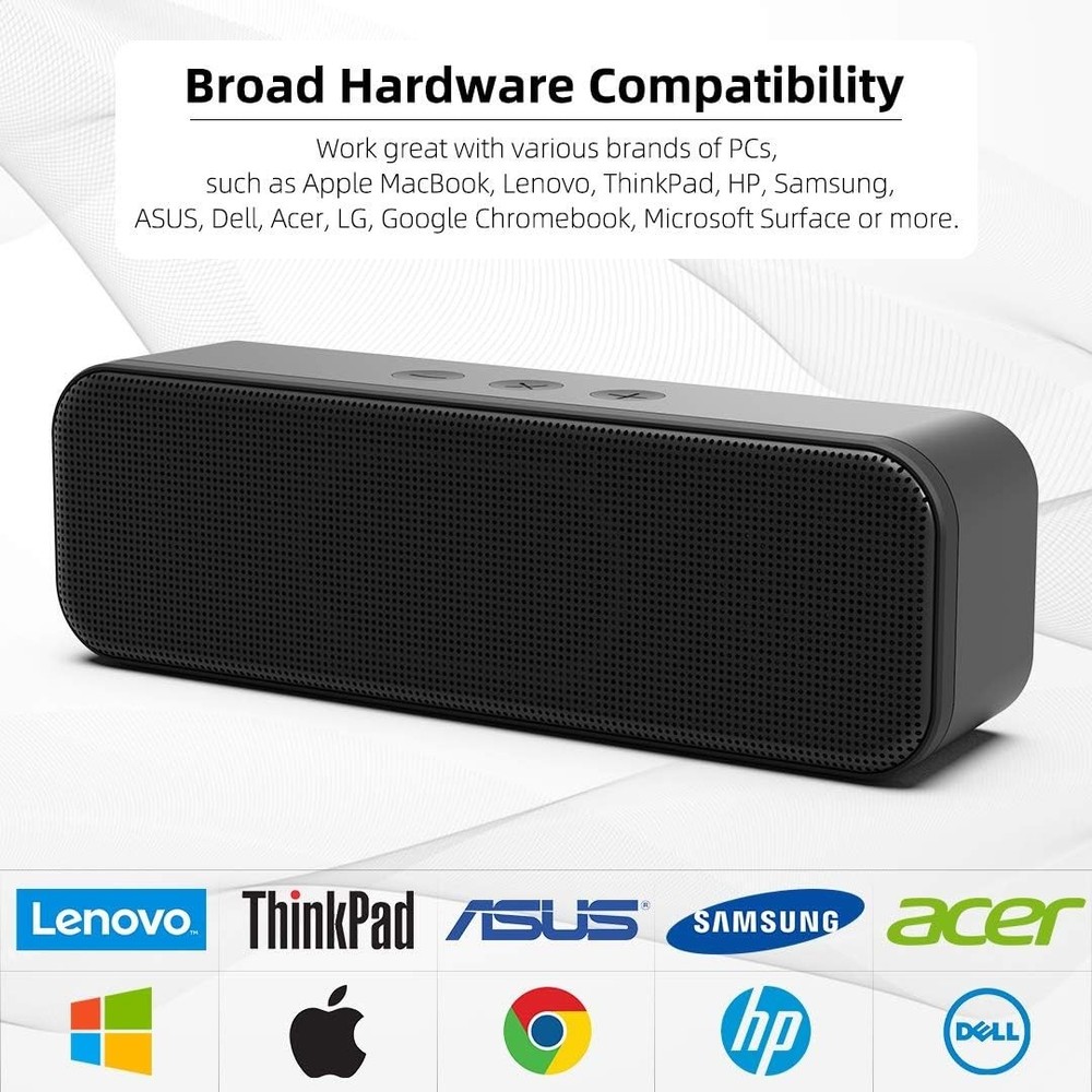 USB Computer Speaker Desktop Laptop Speaker PC Speaker Small Computer Soundbar
