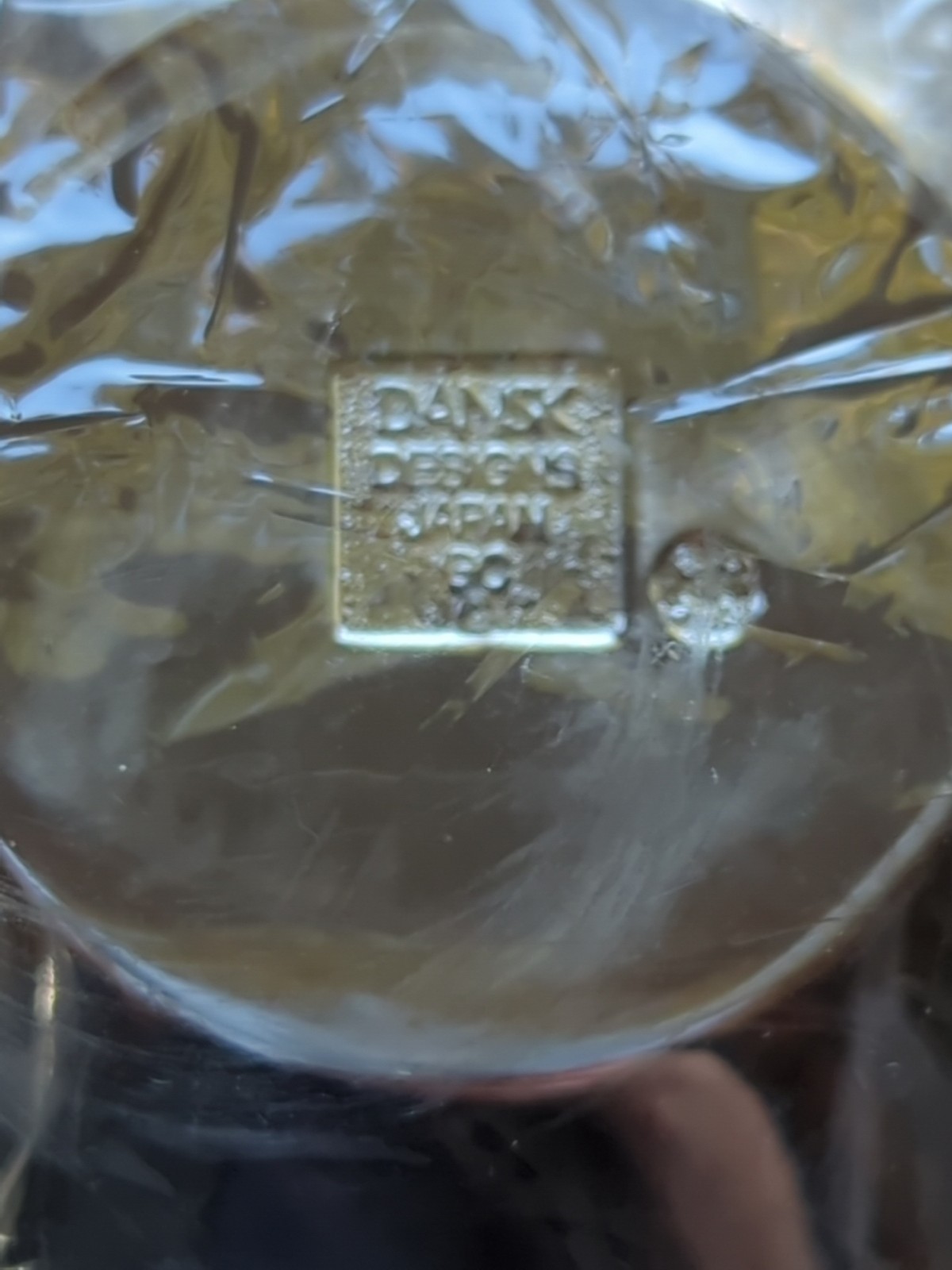 Dansk Silverplate Flower Dish Flower Frog Ikebana Holder Gunner Cyren Design