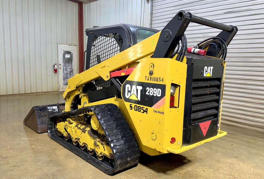 2018 CATERPILLAR 289D STANDARD FLOW OROPS SKID STEER TRACK LOADER