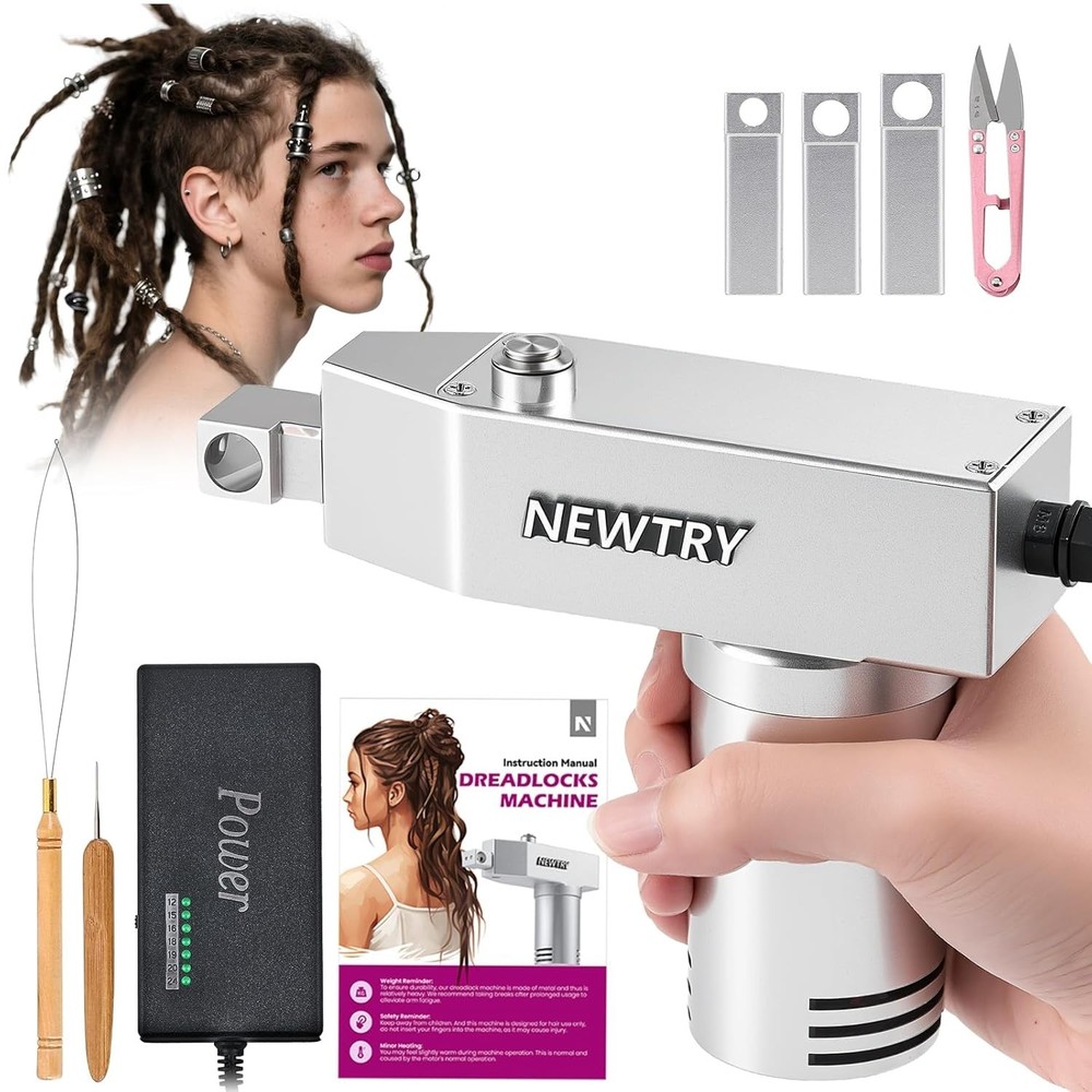 Effortless DIY Dreadlocks Machine: Fast, Portable & Adjustable for Extensions
