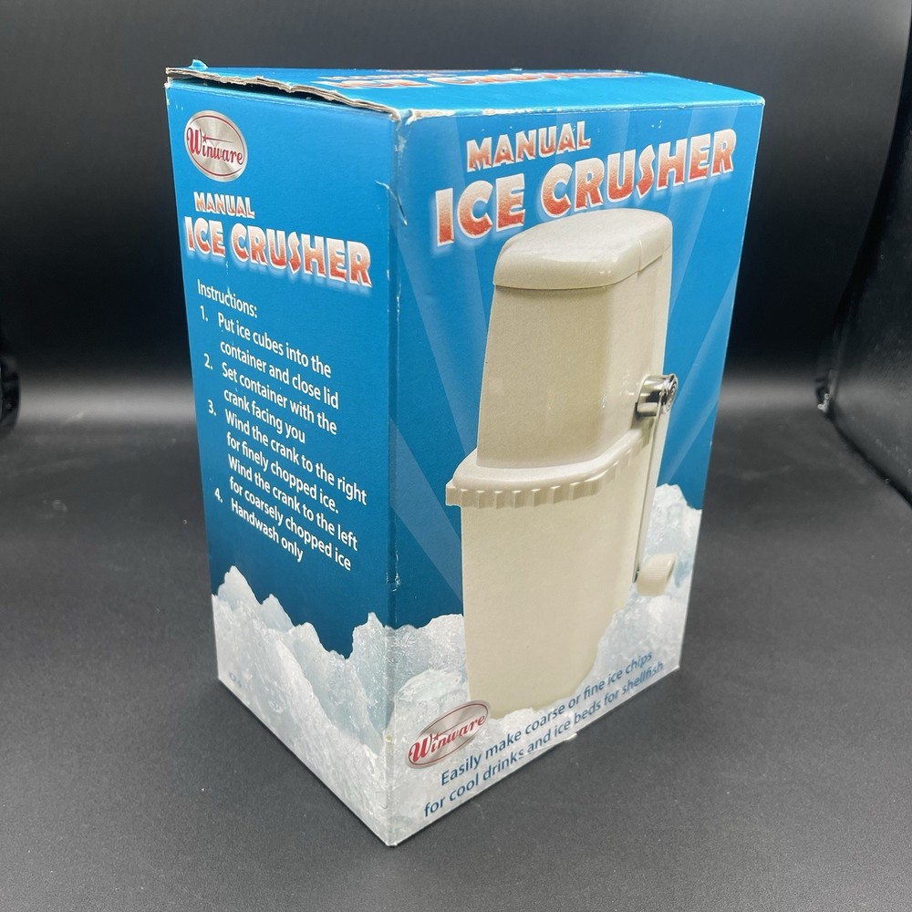 Manual Ice Crusher - Winco ICP-9: New, Open Box
