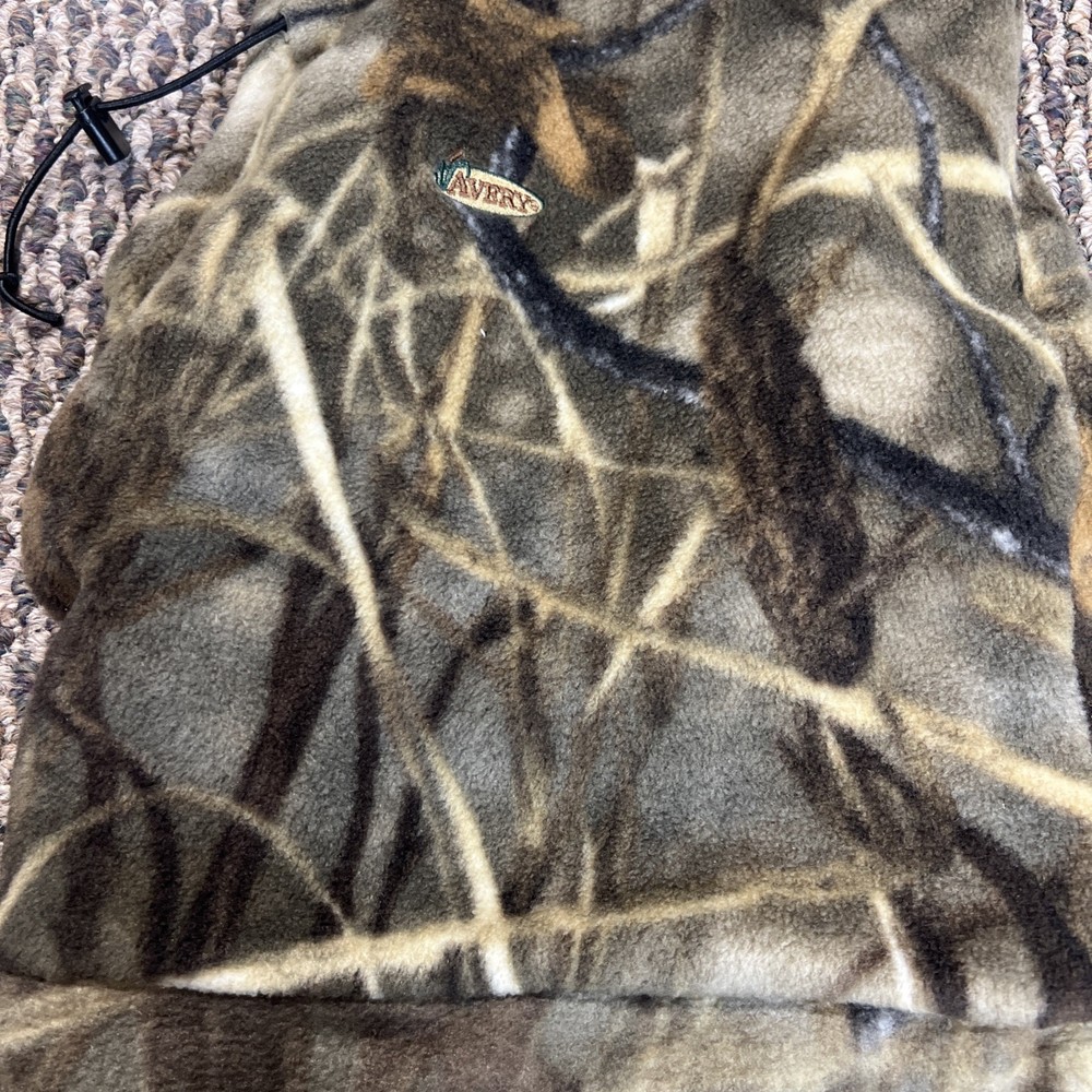 AVERY OUTDOORS CAMO FLEECE HOOD