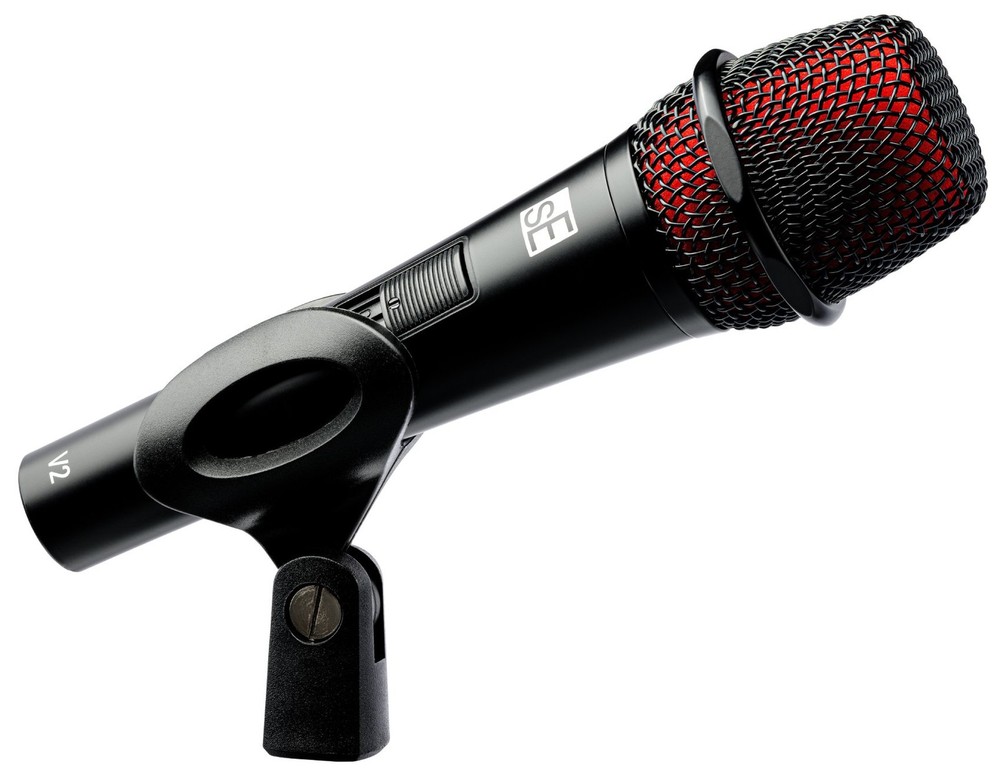 Se Electronics V2 SWITCH Dynamic Handheld Microphone Supercardioid Vocal Mic