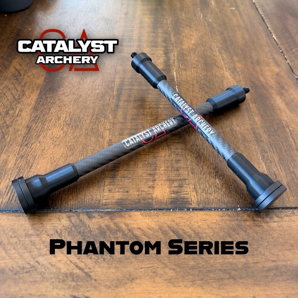 NEW! Phantom Series Micro Diameter Stabilizers by Catalyst Archery