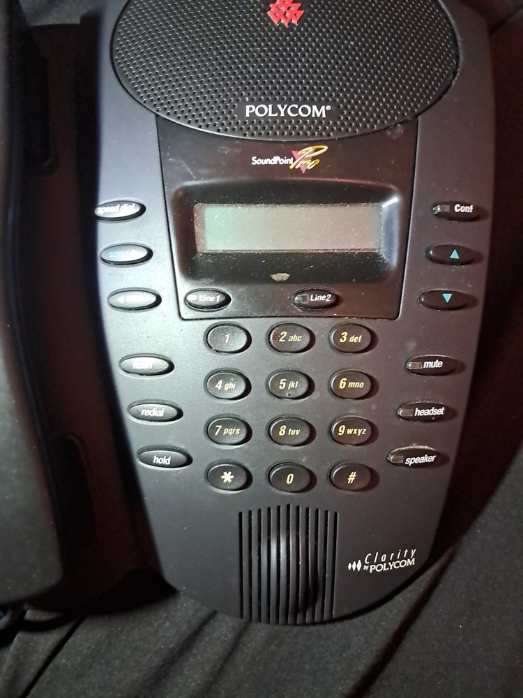 Polycom Sound Point Pro 2 Line Landline Phone With Speaker