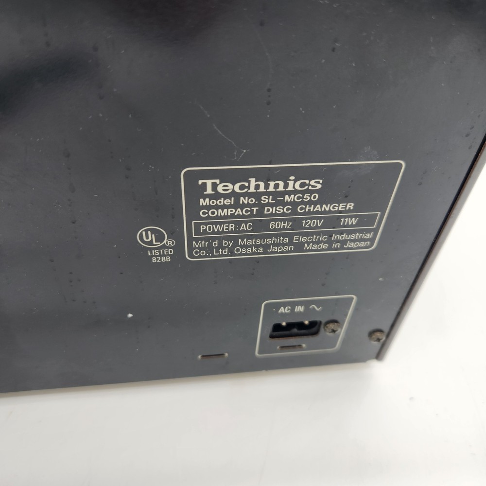 Technics SL-MC50 Compact Disc Player for Parts Not Working