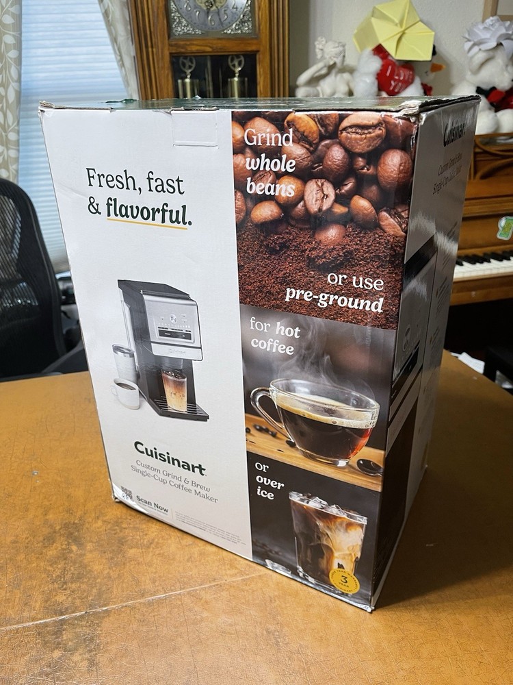 Cuisinart Custom Grind & Brew Single-Cup Coffee Maker DGB-30