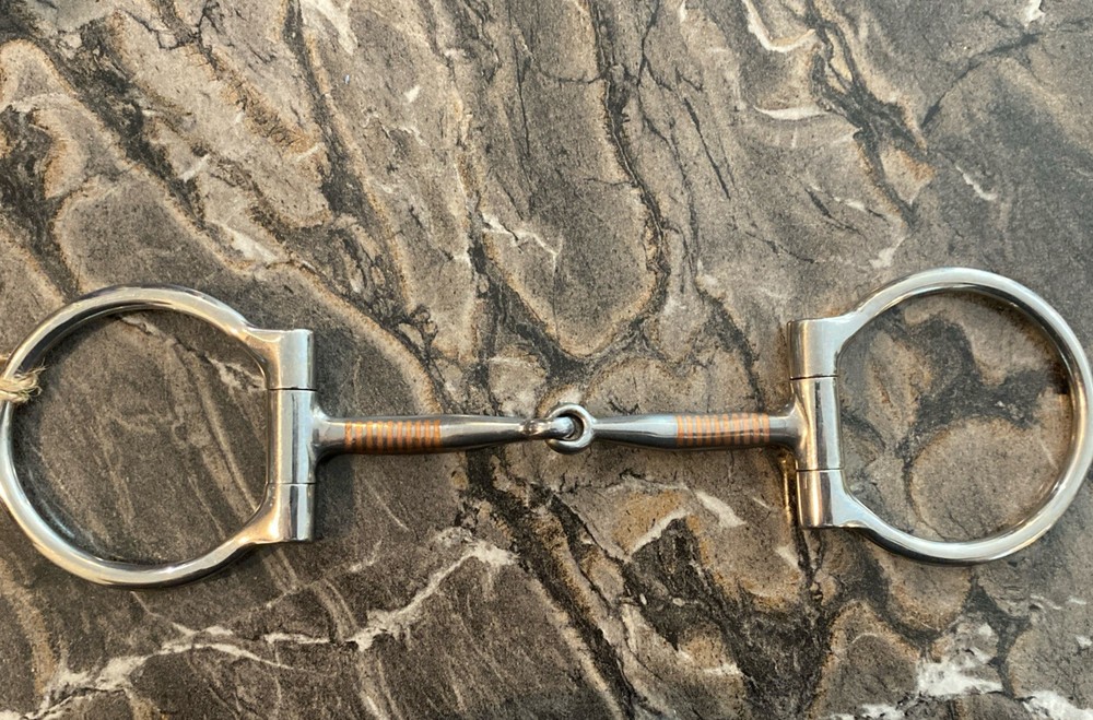 SS Offset Dee Snaffle Bit 4.5” Mouth