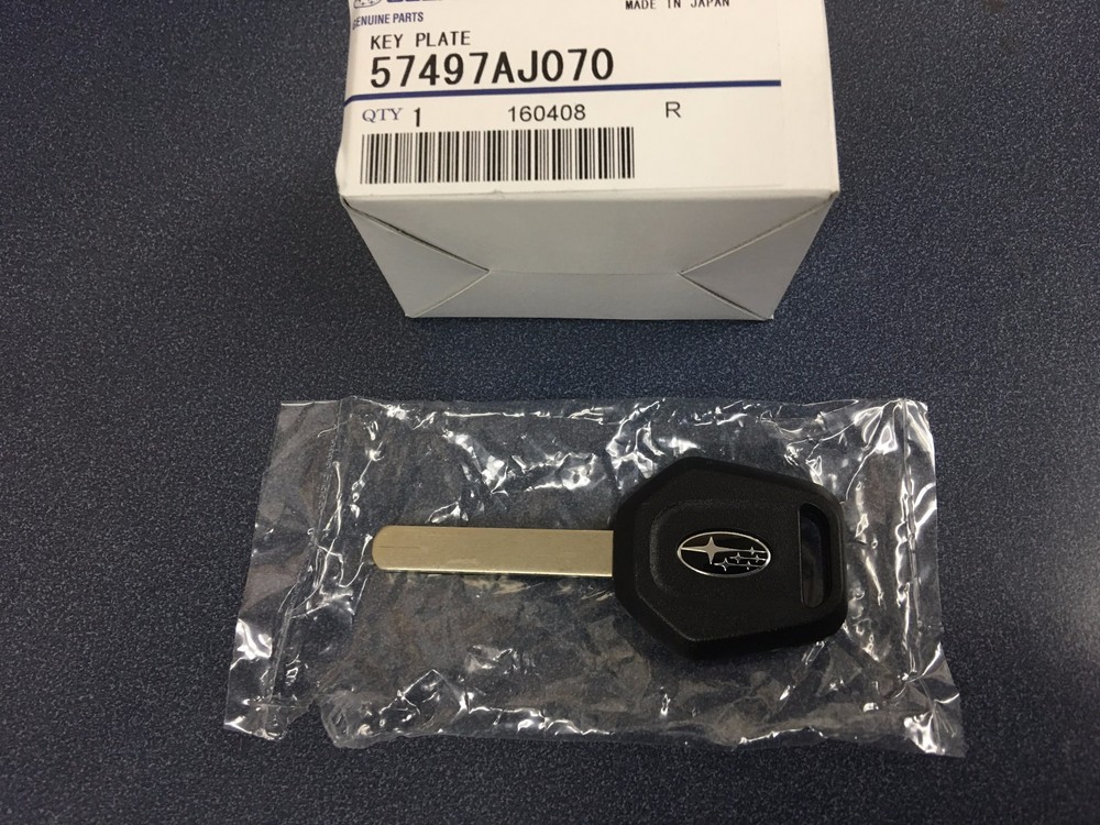 New Genuine Subaru Replacement IMMOBILIZER Key BLANK 2011 2012 2013 Forester