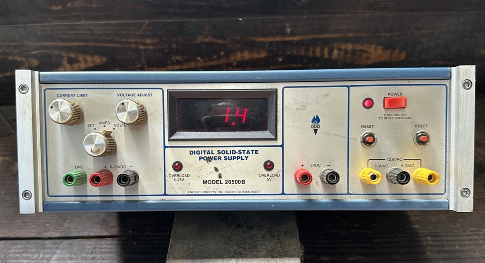 ECI Digital Solid-State Power Supply Model 20500B