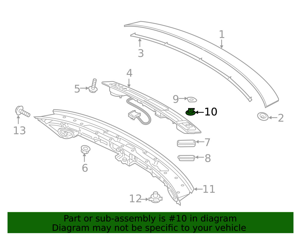 Genuine Audi Adjust Ring 4G8-827-675
