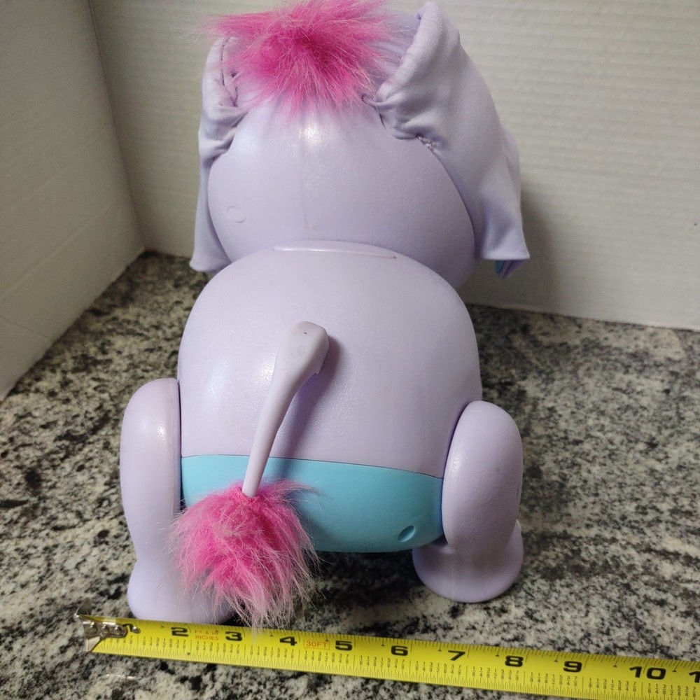 Spin Master Juno My Baby Elephant Sounds Talks burps Interactive Toy Works