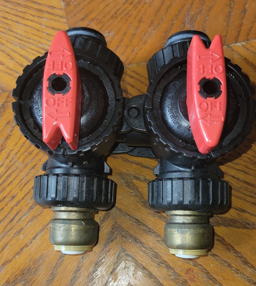 Clack WS1 Bypass Valve 3/4 pex Tail Pieces