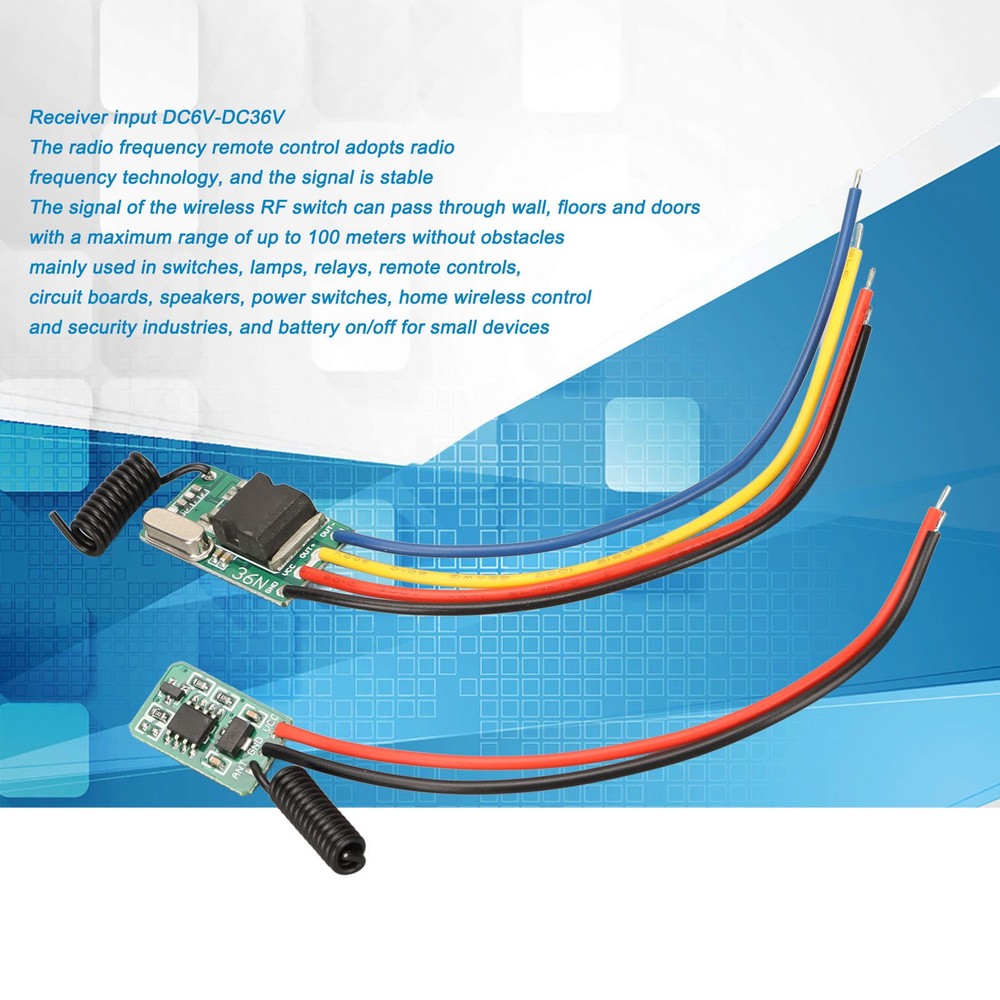Mini RF Remote Control Switch For Stable Signal In Home Security Popular
