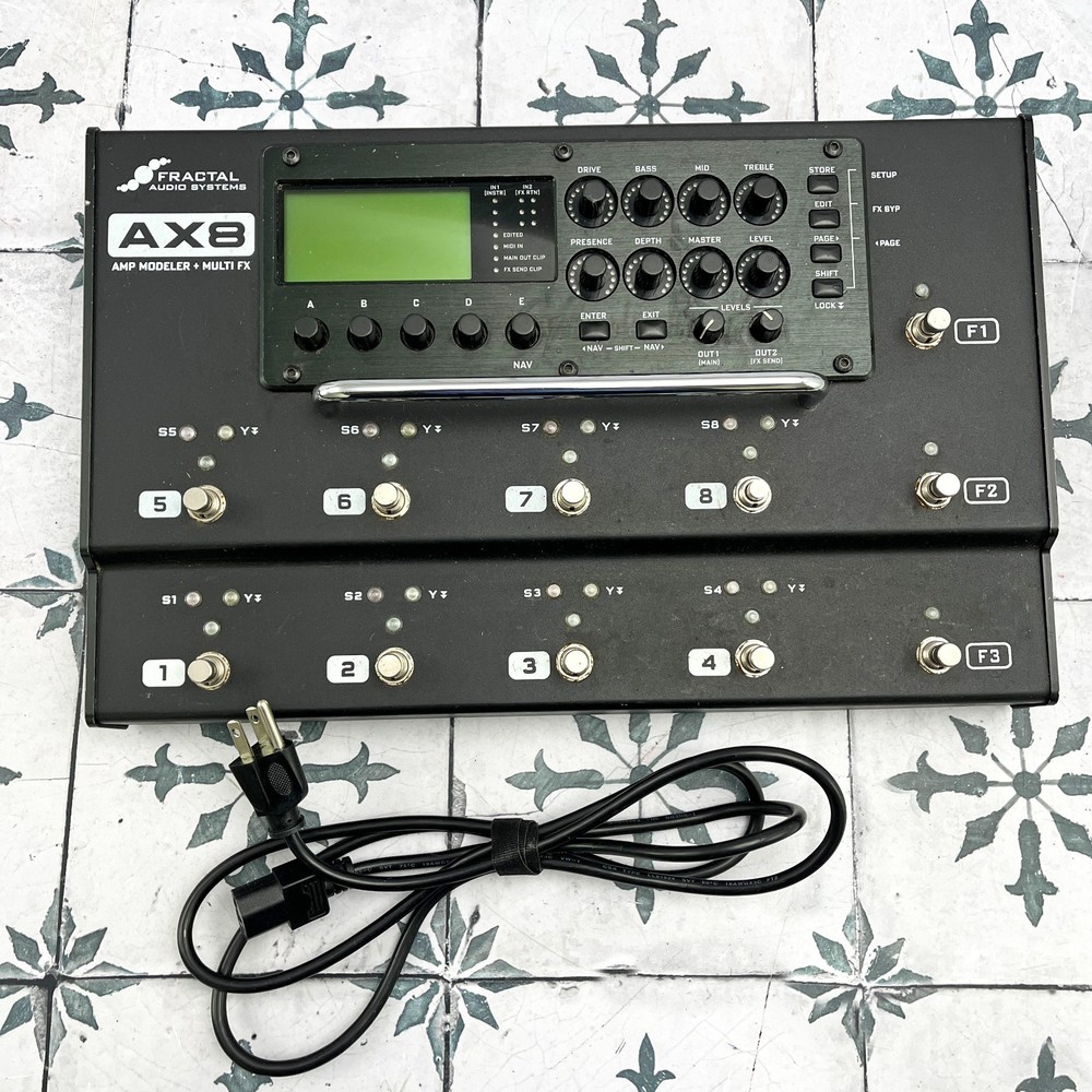 Fractal Audio Systems AX8 Amp Modeler/Multi-FX Processor #12883