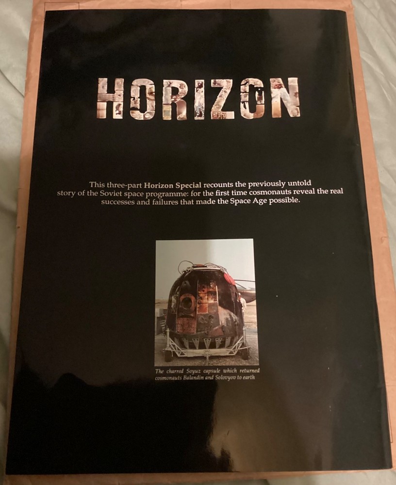 Horizon Special Red Star in orbit transcript Soviet space prog 1990 ephemera