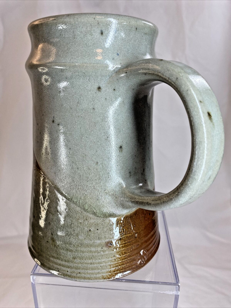 Hand Made Glazed Pottery Pitcher 24oz