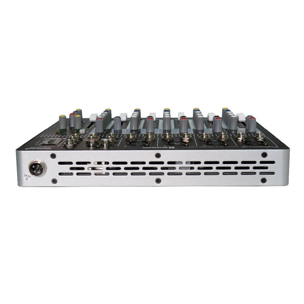 6CH Audio Sound Mixer Function Recording Mixing Console Effects Bluetooth DJ Mix