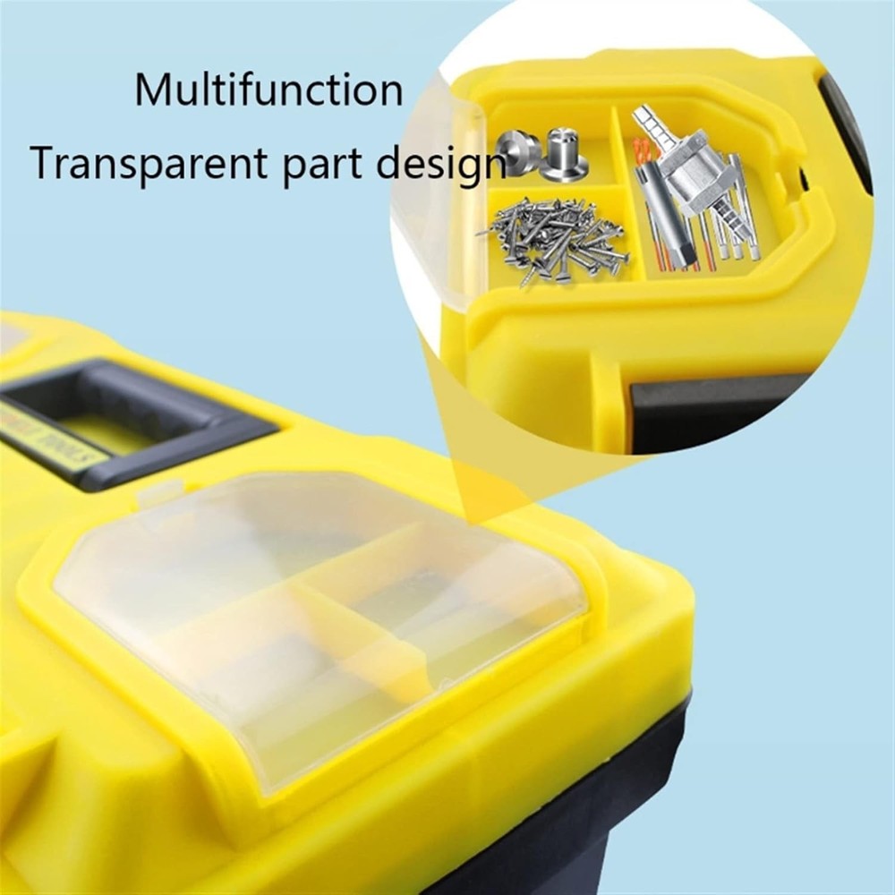 Portable Tool Box Portable Tool Box Lockable Tool Box, Plastic Toolbox with Re