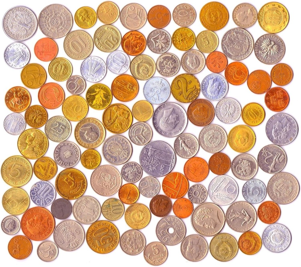 Educational World Coins Pack - 20 Assorted Pieces