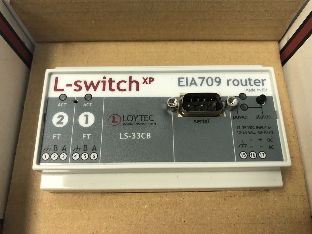 Loytec Electronics LS-33CB Network Router L-Switch EIA709 Router
