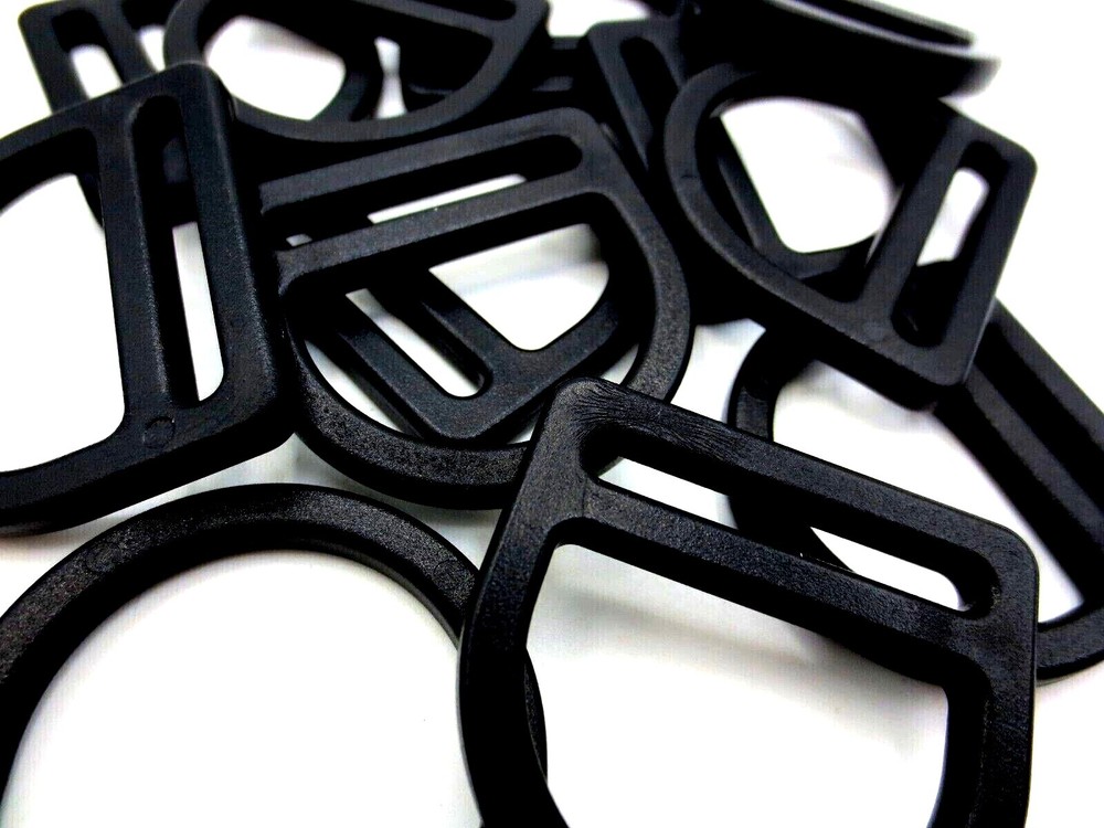 D-Ring Strap Connector Fits 1" 25 mm Wide Webbing Strap, Durable! Free Shipping!