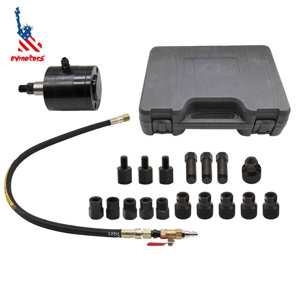 Air Vibration Injector Removal Extractor Pneumatic Puller Tools Universal 21 PCS