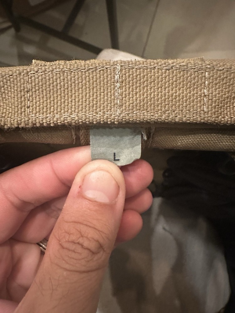 OLDGEN SOF Crye Precision Cage Plate Carrier CPC AVS Coyote. Size Large