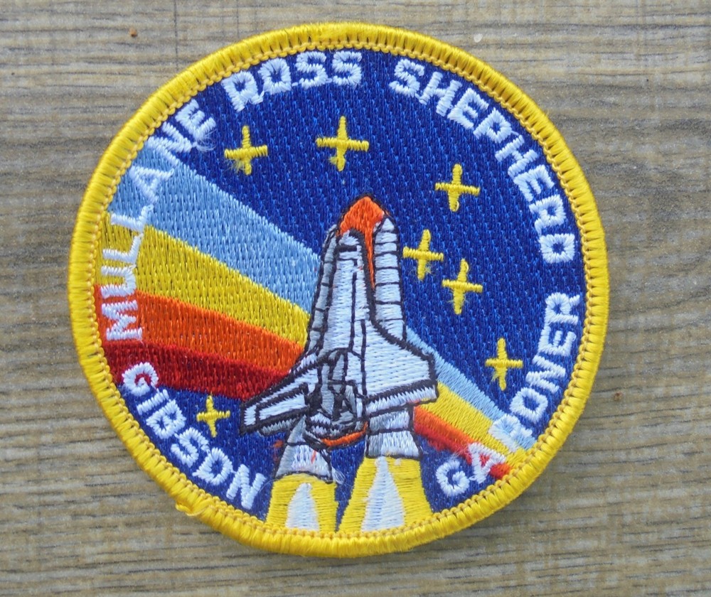 SPACE SHUTTLE FLIGHT STS-27 12/2/88 SEW ON PATCH NEW 3"