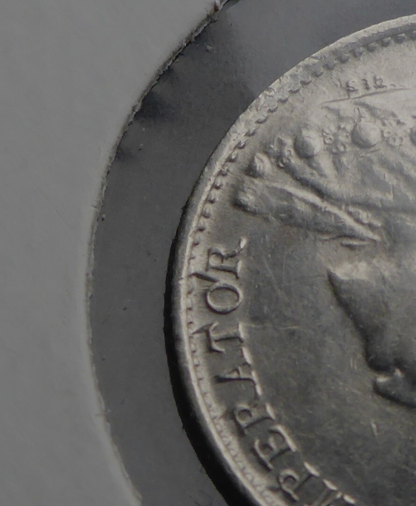 CANADA 1905 EDWARD VII SILVER 5 cent *see note major die issue CAN.SHIP $1.99
