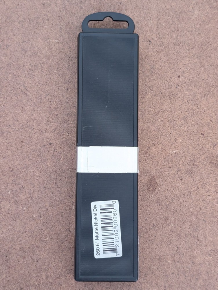 Weems & Plath Germany: 7" Matte Nickel Navigation Divider (Vintage)