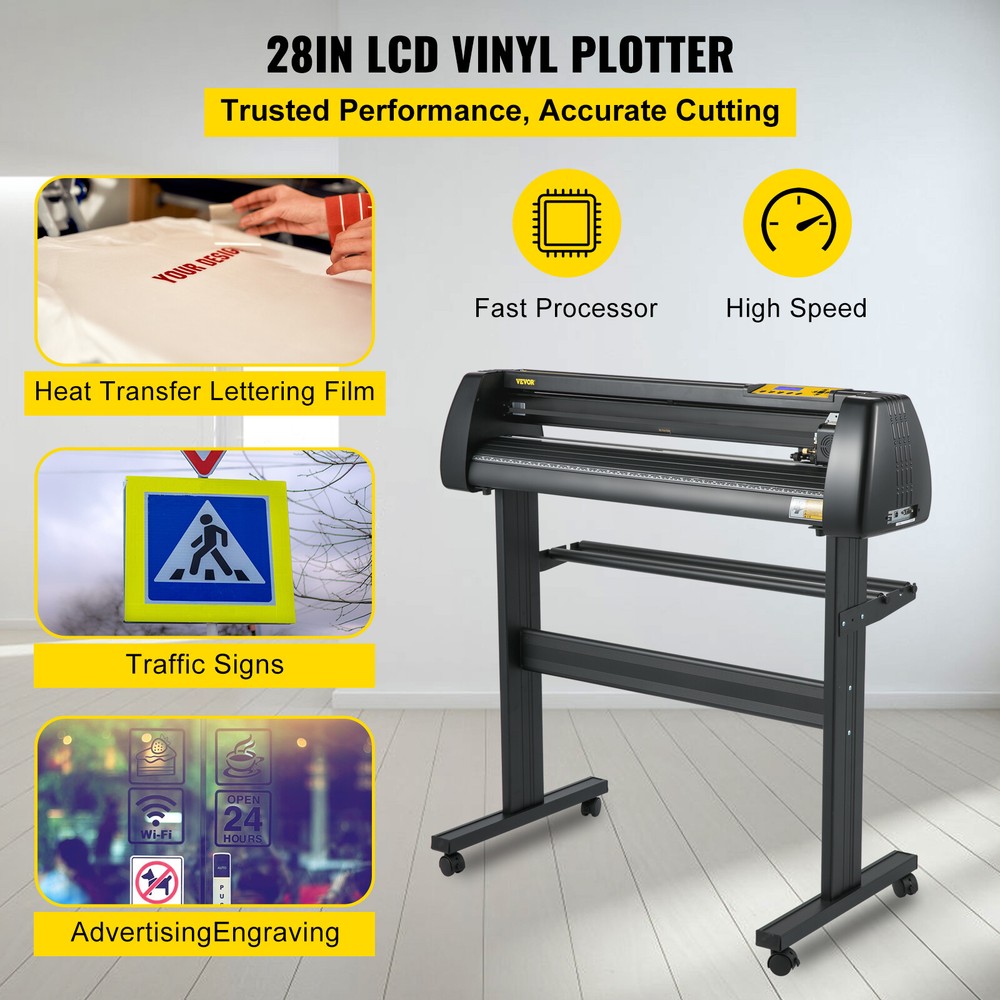 Vinyl Cutter Plotter Cutting 28" Sign Maker Making Kit Usb Port Craft Cut