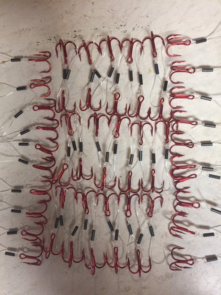 Red Stinger Hooks # 10 Qty50