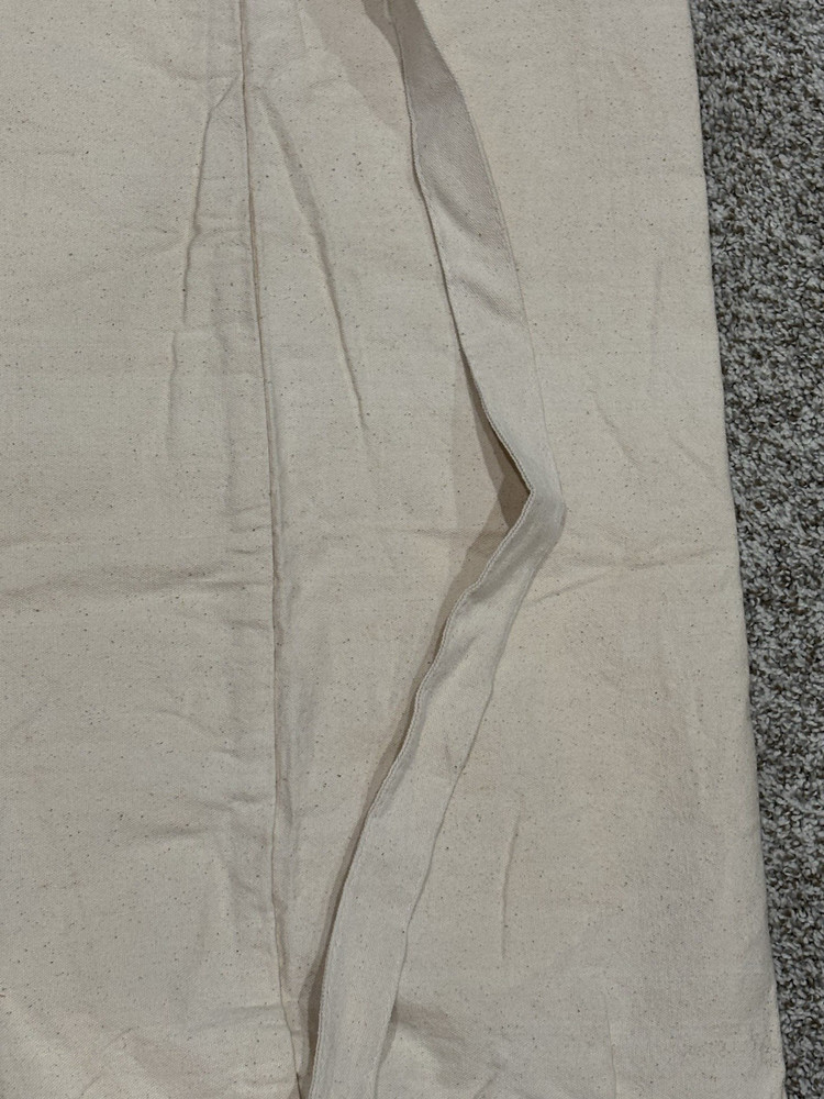 2010 Captain Morgan 36" x 16" Canvas Drawstring Laundry Bag w/ Shoulder Strap