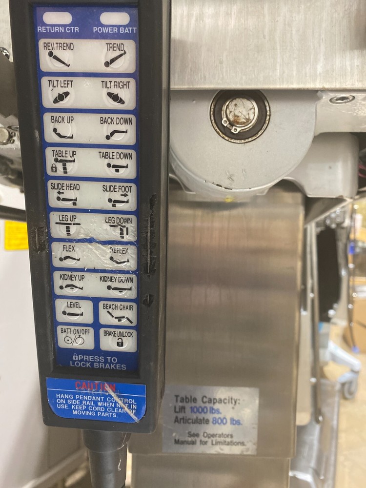 Skytron table 3600B Ultra slide