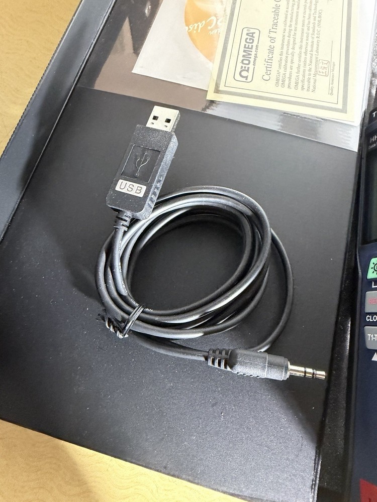 Omega HH378 Data Logger K J E T Thermometer