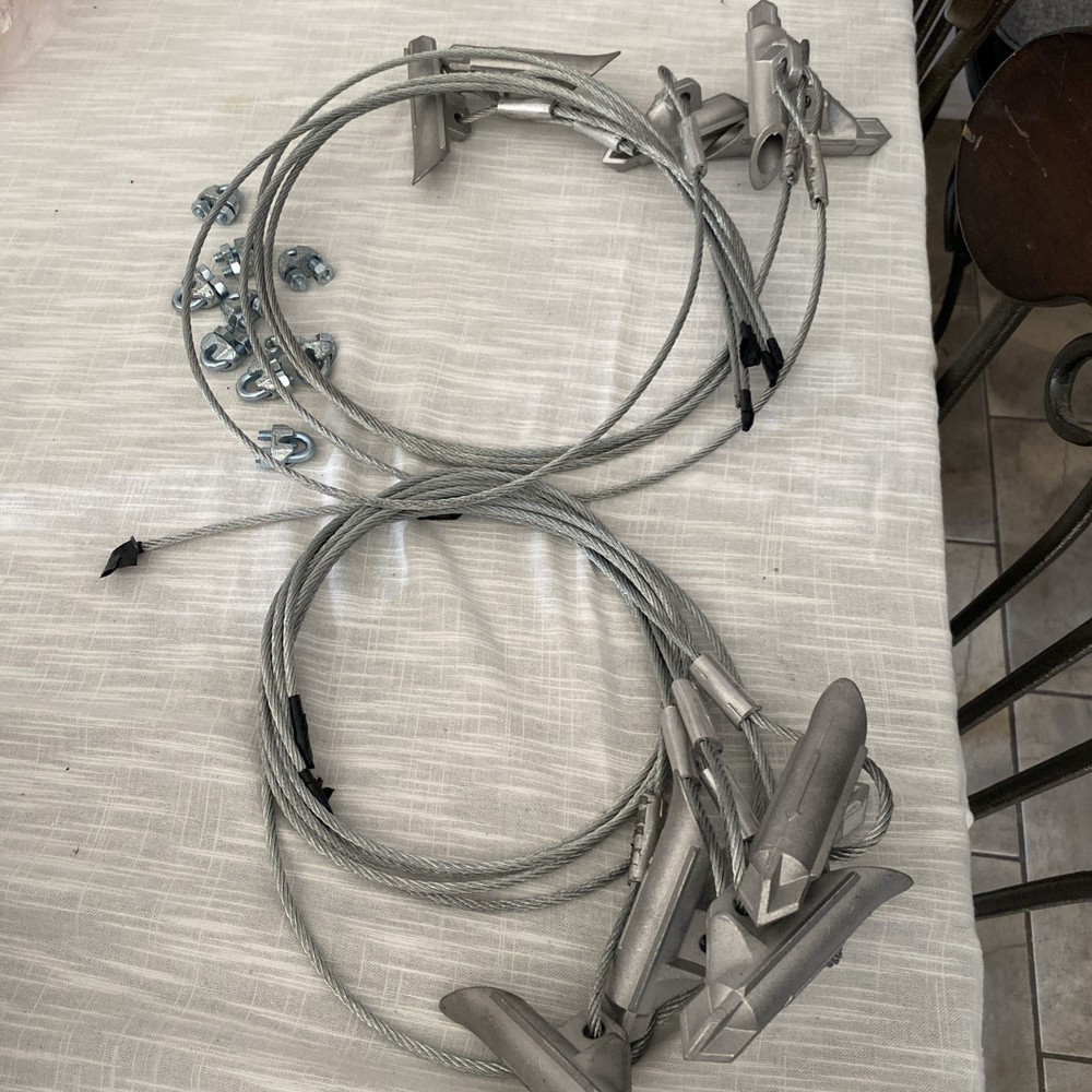 4 - 6" Earth Anchors As Shown