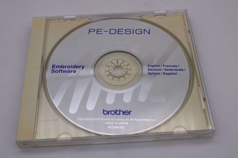 Brother PE-Design Version 5 (UPGRADE) Embroidery Digitizing Software