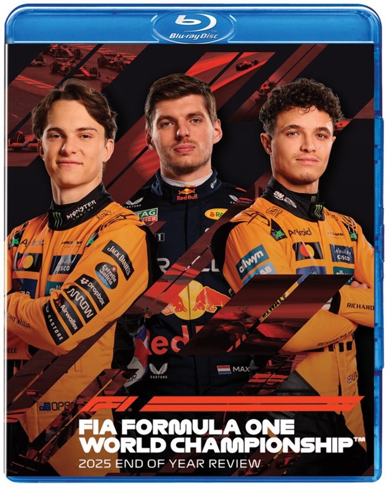 2025 Formula 1 Season Review Blu Ray